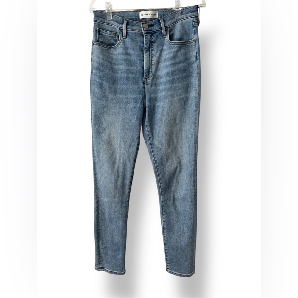 Denim Forum Lola High Rise Skinny Jeans